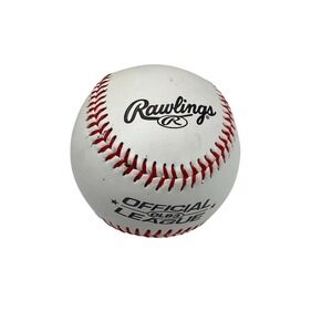Rawlings Official League Baseball White Red Stitching MLB Logo 9 in 5 oz